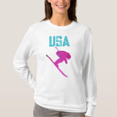 SKIËR T-SHIRT (Voorkant)