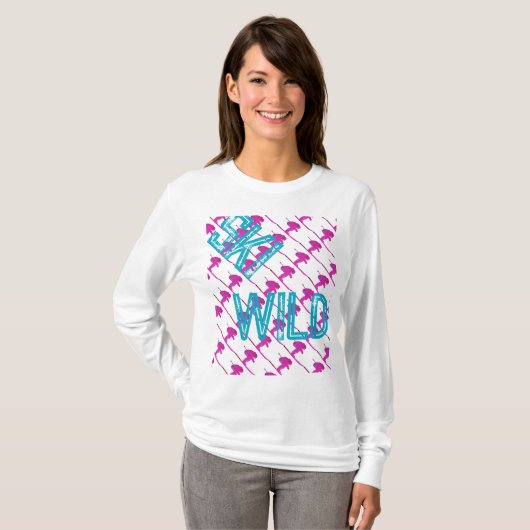 SKIER T-SHIRT (Voorkant volledig)
