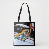 SKIËR TOTE BAG (Voorkant)
