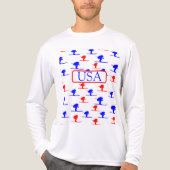 SKIËR Tri-Blend SHIRT (Voorkant volledig)