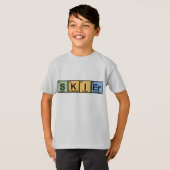 Skier van Elementen T-shirt (Voorkant volledig)