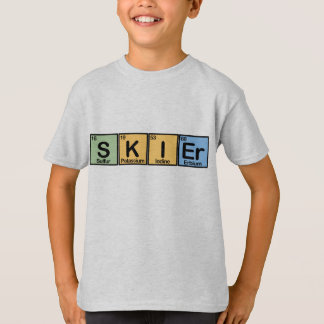 Skier van Elementen T-shirt
