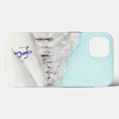 Skier voor kruisland Case-Mate iPhone case (Achterkant (horizontaal))
