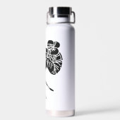 Skier Waterfles (Achterkant)