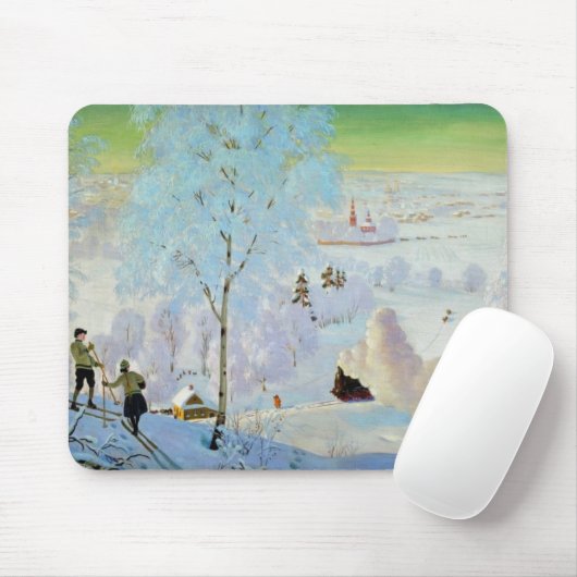 Skiers 1919 muismat (Met muis)