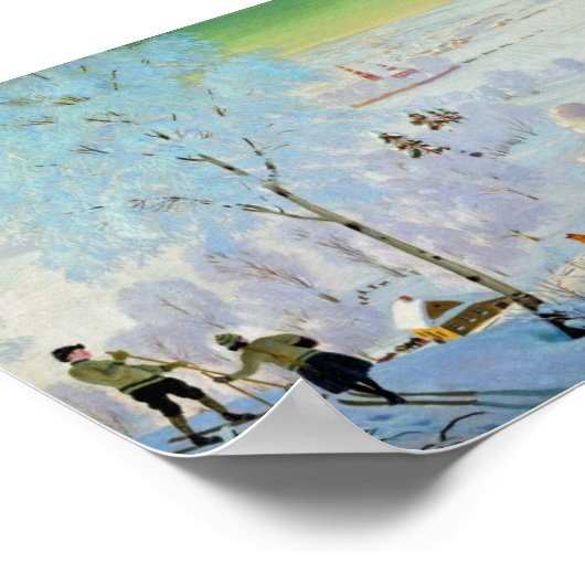 Skiers 1919 poster (Hoek)