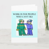 skiërs kaart (Voorkant)