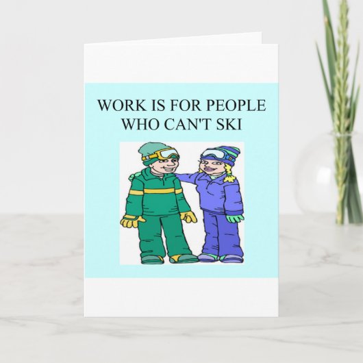 skiërs kaart (Voorkant)