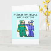 skiërs kaart (Gele Bloem)