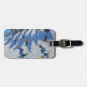 Skiers Lofer 2010 Bagagelabel (Voorkant horizontaal)