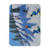 Skiers Lofer 2010 Magneet (Verticaal)