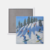 Skiers Lofer 2010 Magneet (Voorkant / Achterkant)