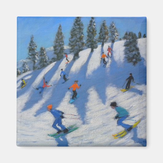 Skiers Lofer 2010 Magneet (Voorkant)