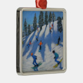 Skiers Lofer 2010 Metalen Ornament (Rechts)