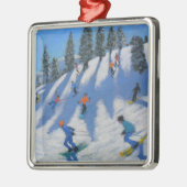 Skiers Lofer 2010 Metalen Ornament (Links)