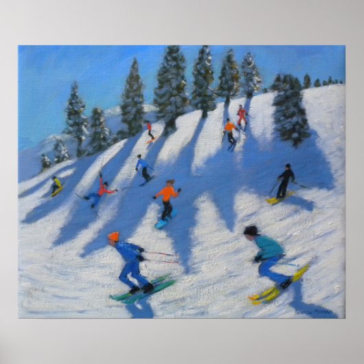 Skiers Lofer 2010 Poster (Voorkant)