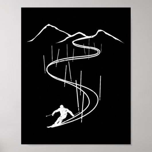 Skiers Poster (Voorkant)