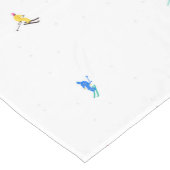 Skierskiën van de Holiday Alpine Korte Tafelloper (Hoek)