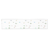 Skierskiën van de Holiday Alpine Korte Tafelloper (Horizontaal)