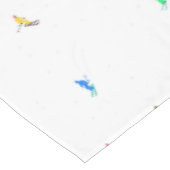 Skierskiën van de Holiday Alpine Tafelkleed (Gekanteld)