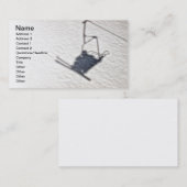 Skiersschaduw Visitekaartje (Voorkant / Achterkant)