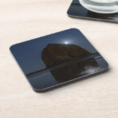 Skies Above Haystack Rock | Kannon Beach, Oregon Bier Onderzetter (Linkerzijde)