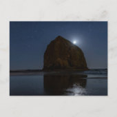 Skies Above Haystack Rock | Kannon Beach, Oregon Briefkaart (Voorkant)