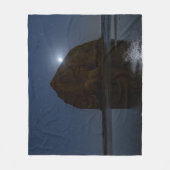Skies Above Haystack Rock | Kannon Beach, Oregon Fleece Deken (Voorkant)