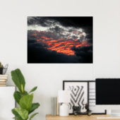 Skies Afire: Sunset - Poster #1 (Thuiskantoor)