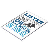 Skies Cijfer van de huidcoach Notitieboek (Linkerzijde)