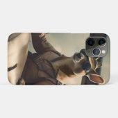 Skies: De Kangoeroe Pilot In Het Oude Vliegtuig Case-Mate iPhone Case (Achterkant (horizontaal))