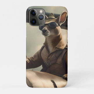 Skies: De Kangoeroe Pilot In Het Oude Vliegtuig Case-Mate iPhone Case