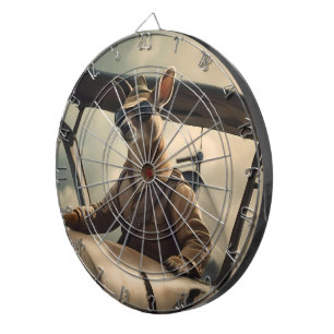  Skies: De Kangoeroe Pilot In Het Oude Vliegtuig Dartbord