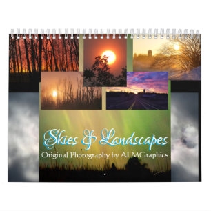 Skies & Landschappen Fotografie - aanpasbaar Kalender