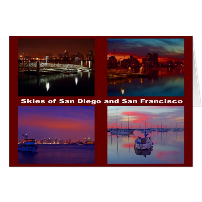 Skies of San Diego en San Francisco (Voorkant Horizontaal)