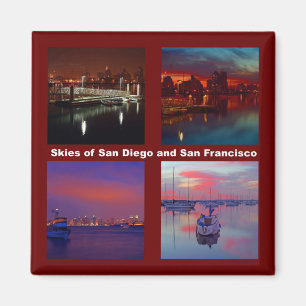 Skies of San Diego en San Francisco Magneet