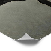 Skies op Duddingston Loch door Henry Raeburn Poster (Hoek)