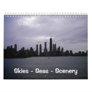 Skies - Zeeen - Sceneratiecalender Kalender