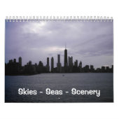 Skies - Zeeen - Sceneratiecalender Kalender (Hoes)