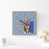 skieuil vierkante klok (Huis)