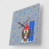 skieuil vierkante klok (Hoek)