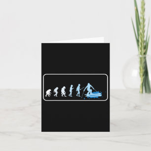 Skievolutie van skiër Apres Ski Snowboardi Kaart