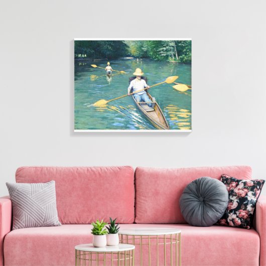 Skiff Canvas Afdruk (Insitu (Woonkamer))