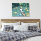 Skiff Canvas Afdruk (Insitu (Slaapkamer))