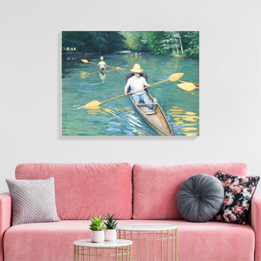 Skiff Canvas Afdruk (Insitu (Woonkamer))