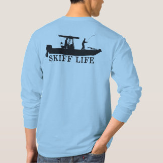 Skiff Life T-Top Boat Gevist - middenconsole T-shirt