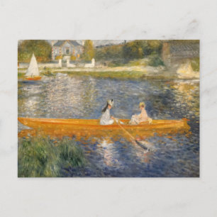 Skiff van Renoir Briefkaart