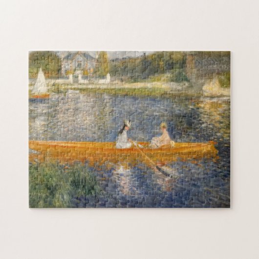 Skiff van Renoir Legpuzzel (Horizontaal)