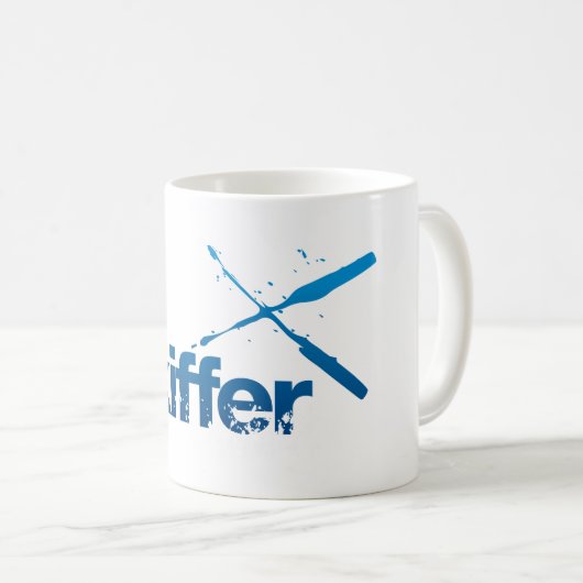 Skiffer-Mok - Schots kustgebruik Koffiemok (Voorkant rechts)