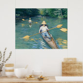 Skiffs van Gustave Caillebotte Poster (Keuken)